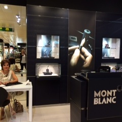 Boutique MontBlanc El Corte Inglés 3 de Mayo Tenerife, 17 Octubre